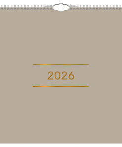 VÄGGKALENDER CLEAN 2026