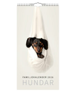 Familjekalender Hundar 2026