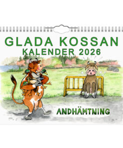 Glada Kossan liten väggkalender | 2026