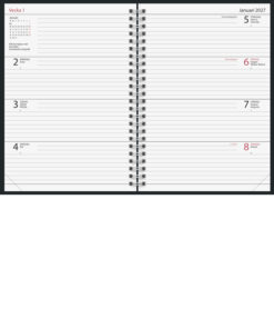 Alternative view of Dagbok Starry night Wire-O /2027