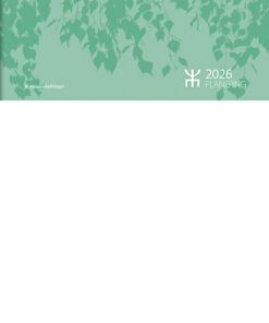 Planering Inbunden Grön kartong 2026