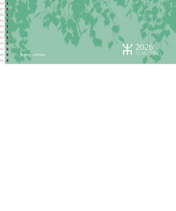 Planering Spiral Grön kartong | 2026