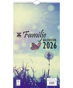 Familjekalender 4 kolumner Helår | 2026