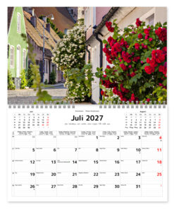 Alternative view of Väggkalender Look at Sweden A3 / 2027